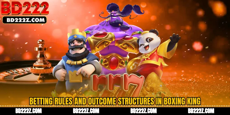 Betting Rules and Outcome Structures in Boxing King