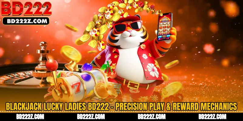 Blackjack Lucky Ladies BD222 - Precision Play & Reward Mechanics