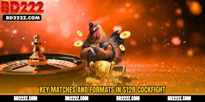Key Matches and Formats in S128 Cockfight